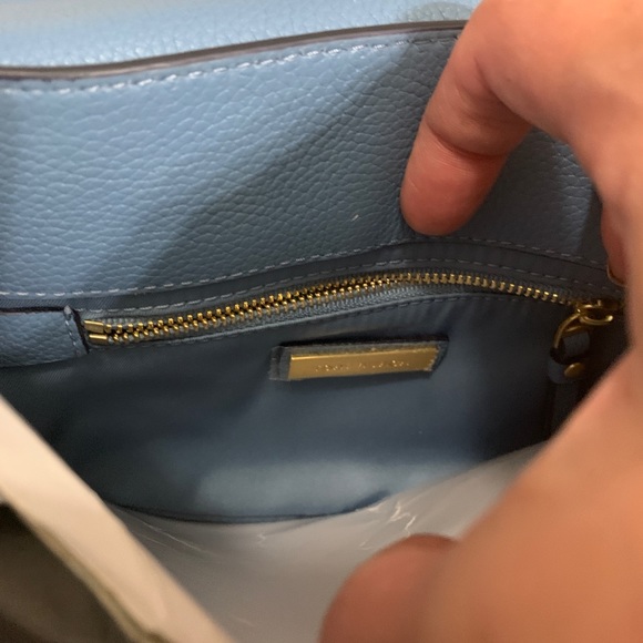 SOLDAuthentic TORY BURCH Leather Saddle flap crosb - Picture 9 of 16